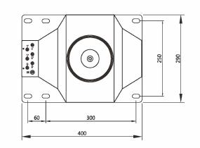 JDZXF9-35W, JDZX9-35KV Outdoor Cast-Resin Insulated Voltage Transformers outline2