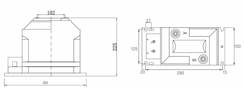 RZL-10 JDZ10-3.6.10A(B) voltage transformers outline and installation