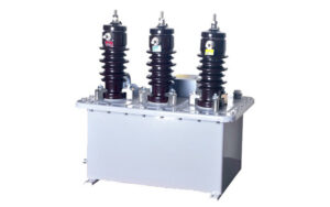 Transformator Gabungan Luar Ruangan Berpendingin Minyak JLSW3-10 untuk Pengukuran Tegangan 10 kV