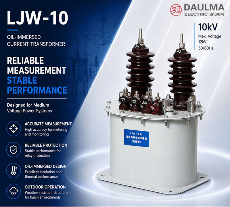 LJWD 1012 Oil Immersed Current Transformer 3