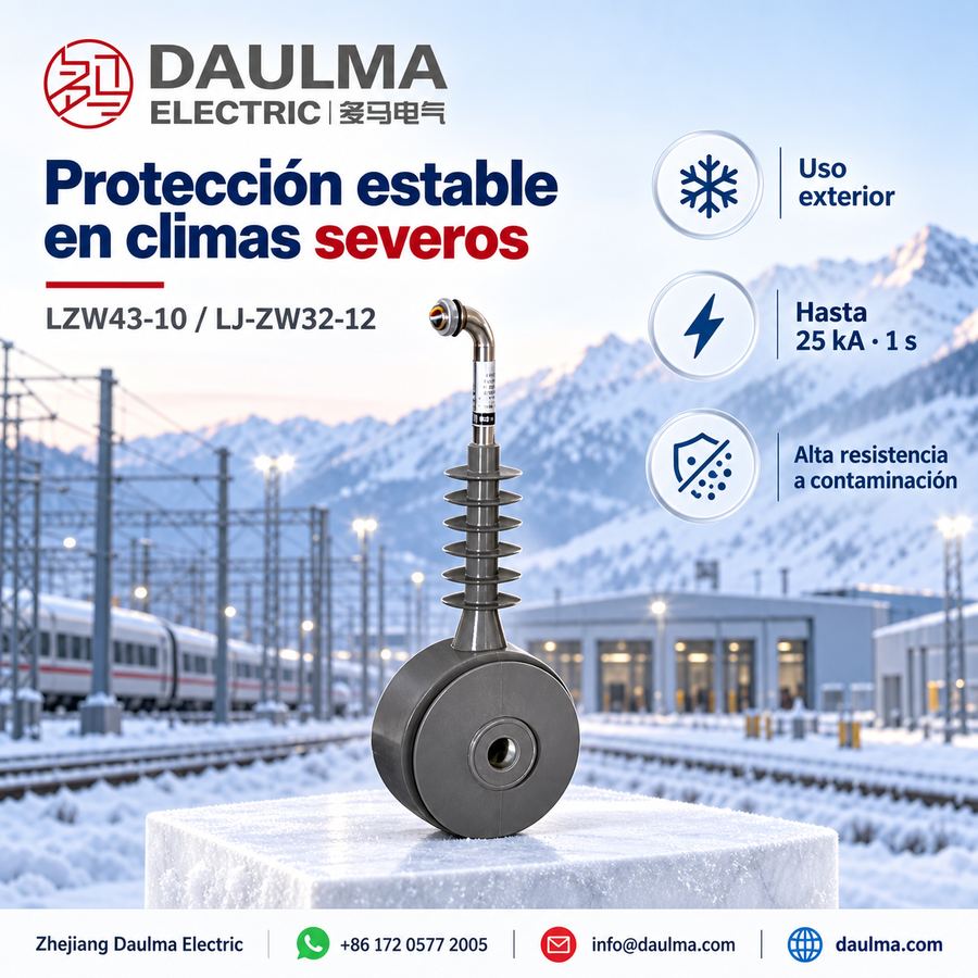 Transformador de Corriente Exterior LZW43-10/LJ-ZW32-12 para Redes de 10kV/12kV 2 Transformador LZW43-10 / LJ-ZW32-12 ante una red ferroviaria de montaña