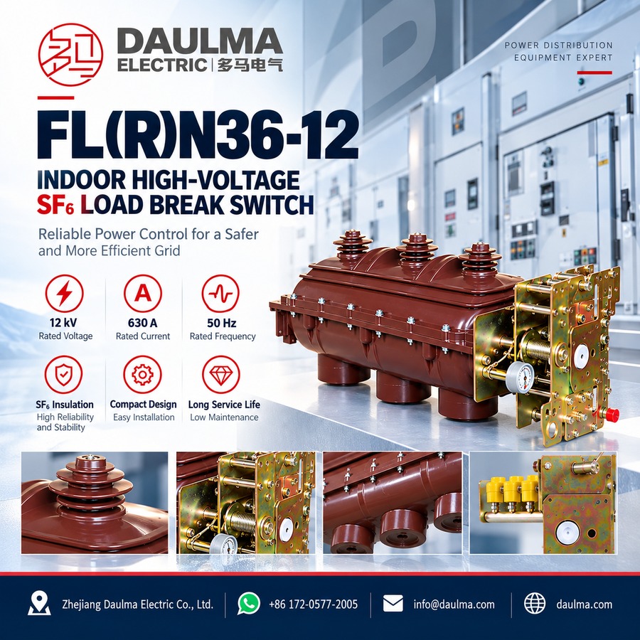 FLN36-12 Indoor High-Voltage SF6 Load Break Switch 2 FLN36-12 indoor high-voltage SF6 load break switch poster
