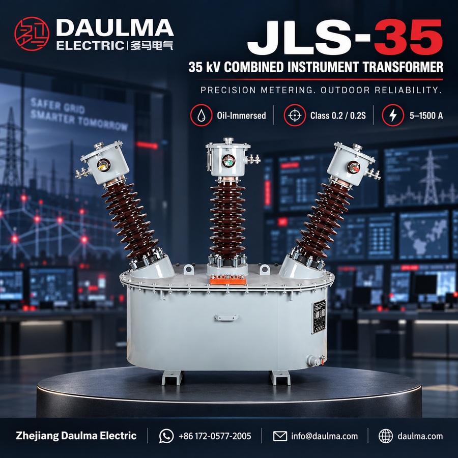 JLS-35 Outdoor Oil-Immersed combined instrument transformer 2 JLS-35 Outdoor Oil-Immersed combined instrument transformer industrial poster