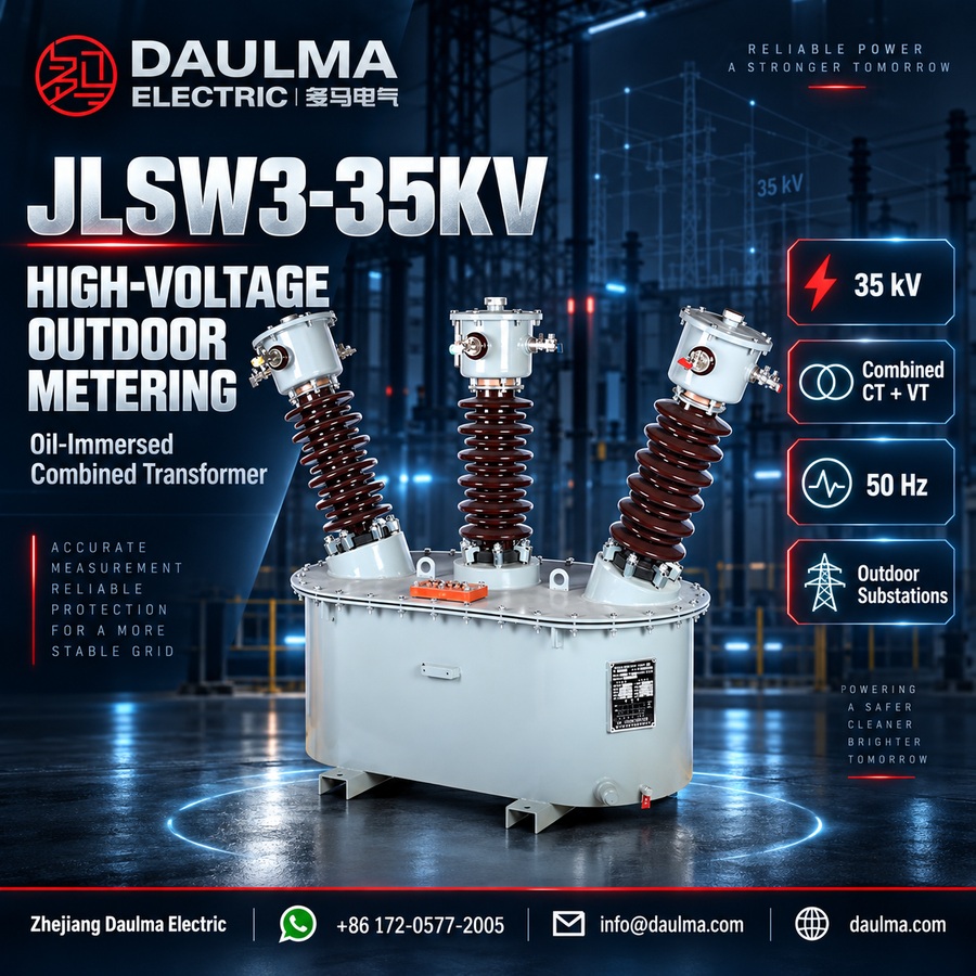 JLSW3-35KV Outdoor Oil-Immersed Combined Transformer 2 JLSW3-35KV outdoor oil-immersed combined transformer dark protection poster