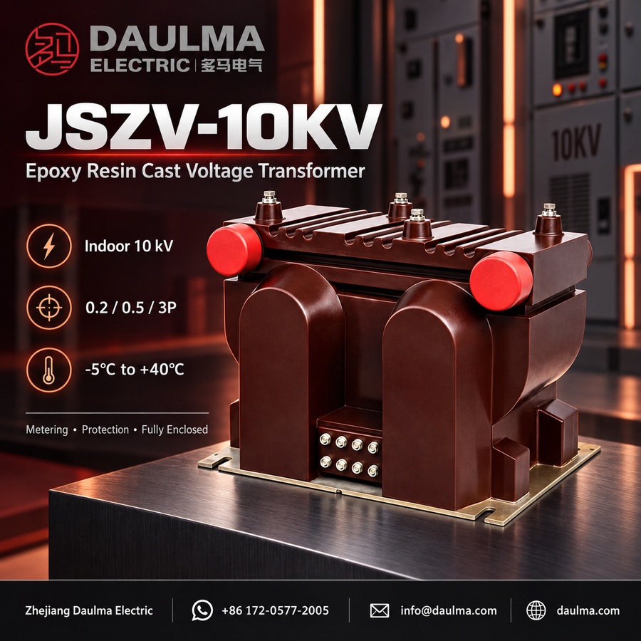 JSZV-10KV Epoxy Resin Cast Voltage Transformer 2 JSZV-10KV epoxy resin cast voltage transformer poster