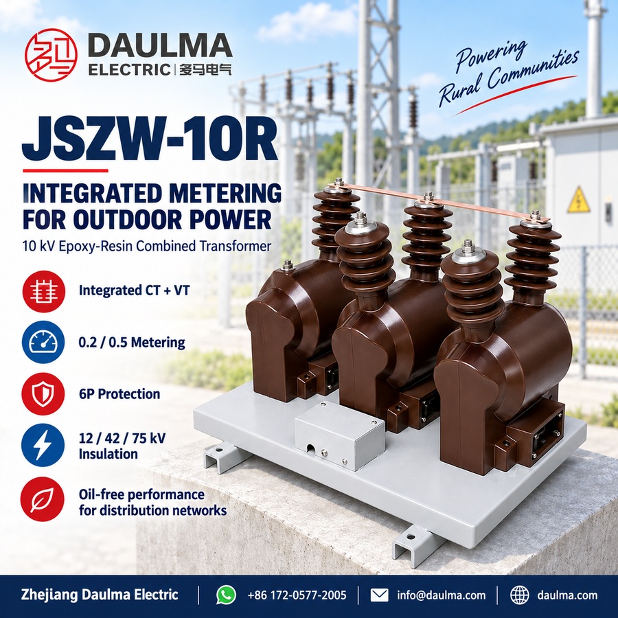 JSZW-10R Outdoor Epoxy Resin Combined Transformer 1 JSZW-10R outdoor combined transformer daylight poster