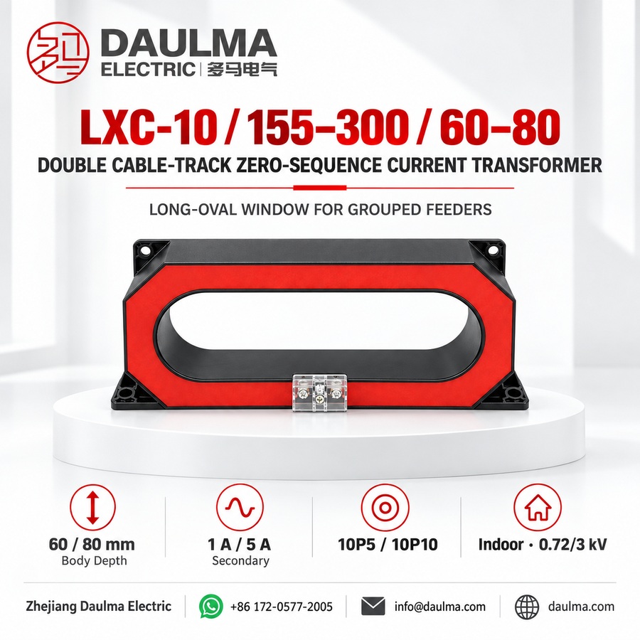LXC-10/155-300-60/80 Double Cable Track Zero Sequence Current Transformer 2 LXC-10/155-300-60/80 Double Cable Track Zero Sequence Current Transformer industrial poster