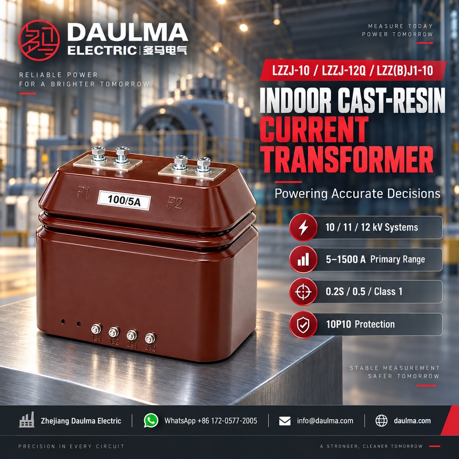 LZZJ-10 / LZZJ-12Q / LZZ(B)J1-10 Cast-Resin Current Transformer 2 LZZJ-10 LZZJ-12Q cast-resin current transformer turbine hall poster