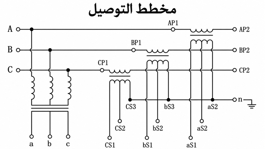 مخطط توصيل JLSY-10 بالعربية