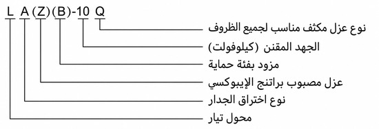 شرح ترميز LA-10Q وLAZB-10Q بالعربية