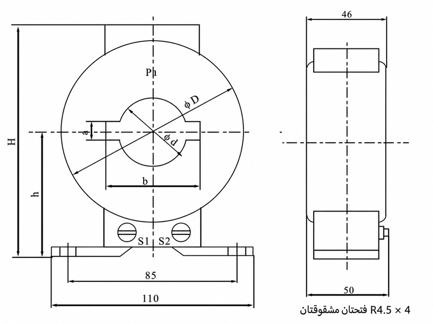 مخطط أبعاد LMZ بالعربية