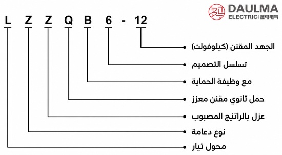 شرح ترميز موديل LZZQB6-12 باللغة العربية