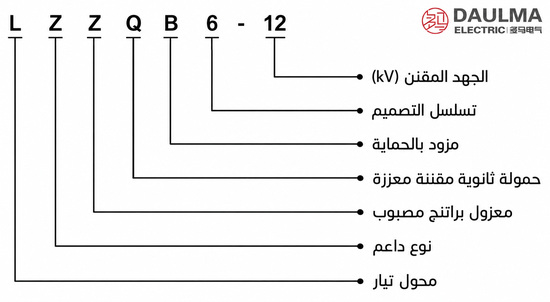 شرح ترميز موديل LZZQB6-12 باللغة العربية